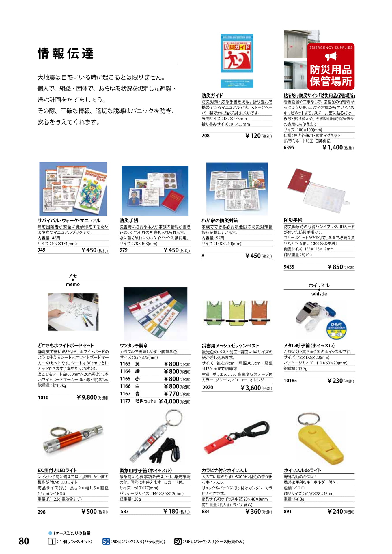 情報伝達・防災手帳(82ページ目)