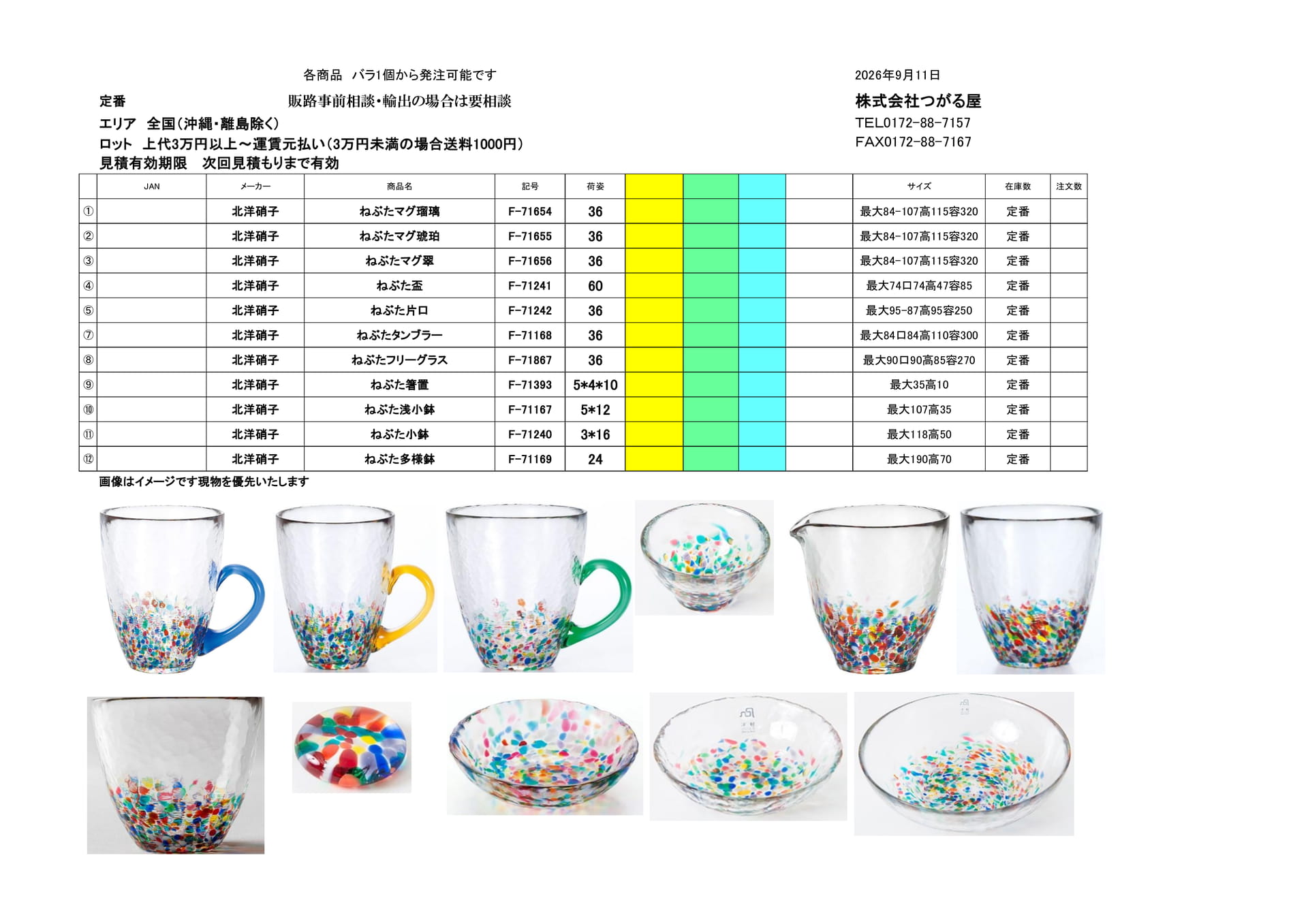 北洋硝子(津軽びいどろ)(3ページ目)