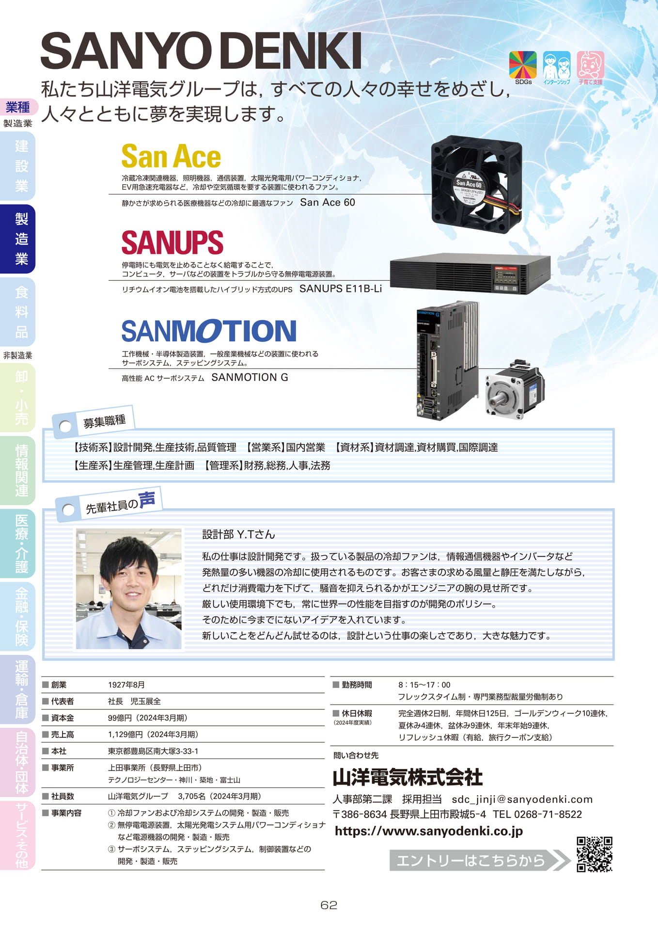 山洋電気株式会社(64ページ目)