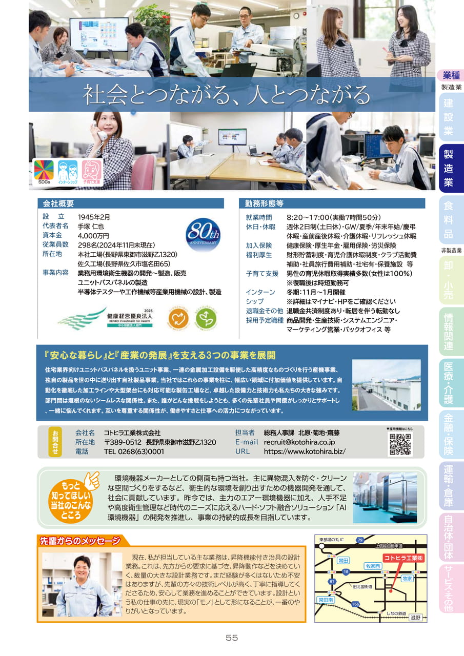 コトヒラ工業株式会社（57ページ目）