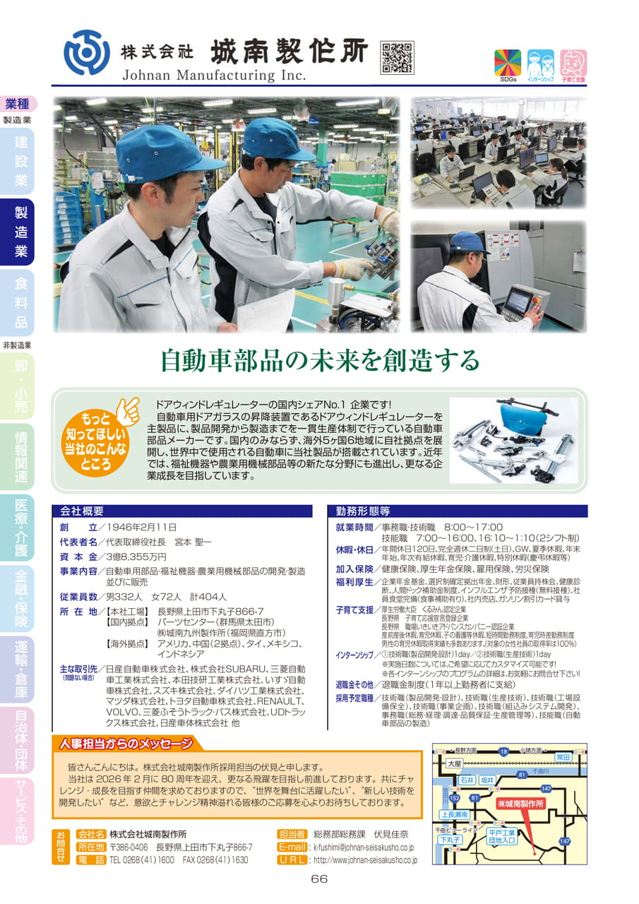 株式会社城南製作所（68ページ目）