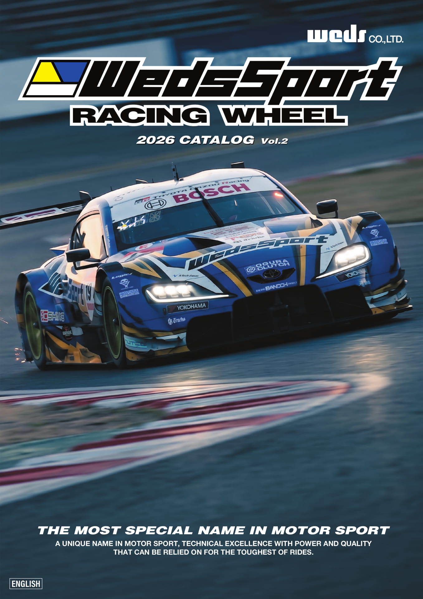 WedsSport RACING WHEEL 2026 CATALOG(1ページ目)
