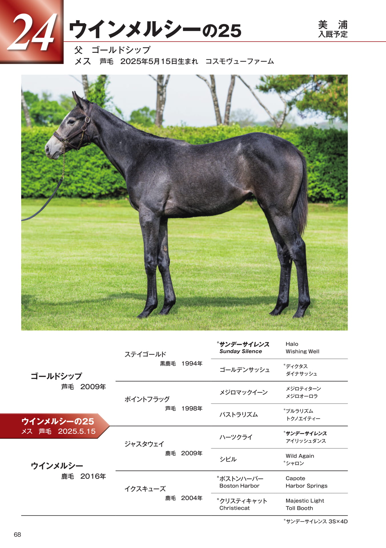 Page 68　24 ウインメルシーの25（70ページ目）