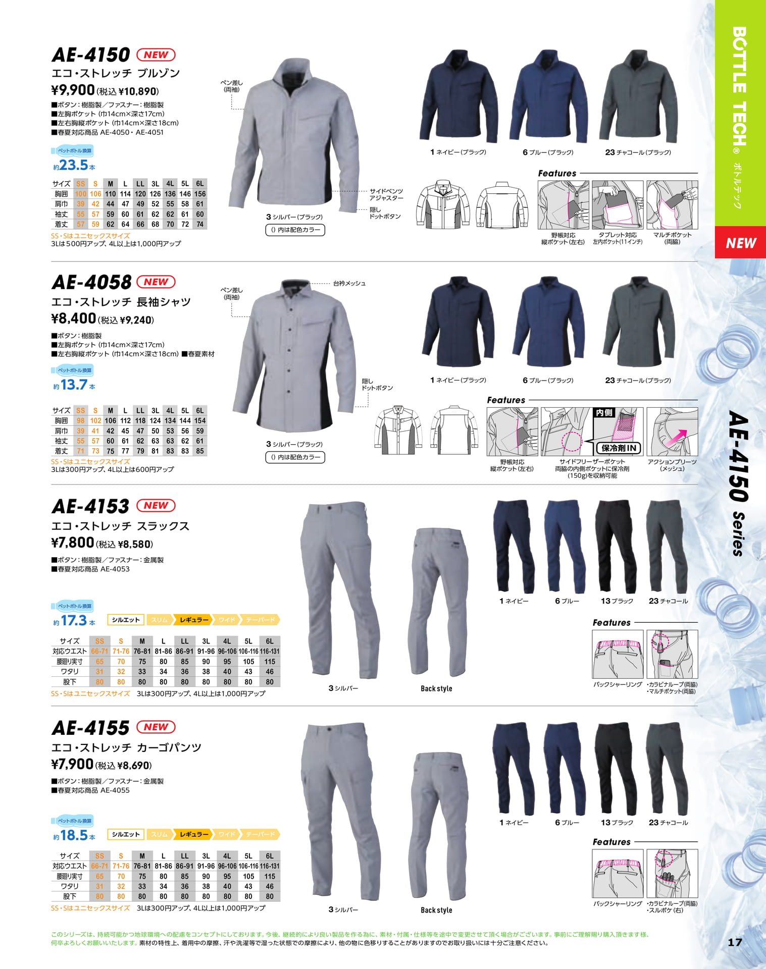 AE-4150 Series 商品ラインナップ（19ページ目）