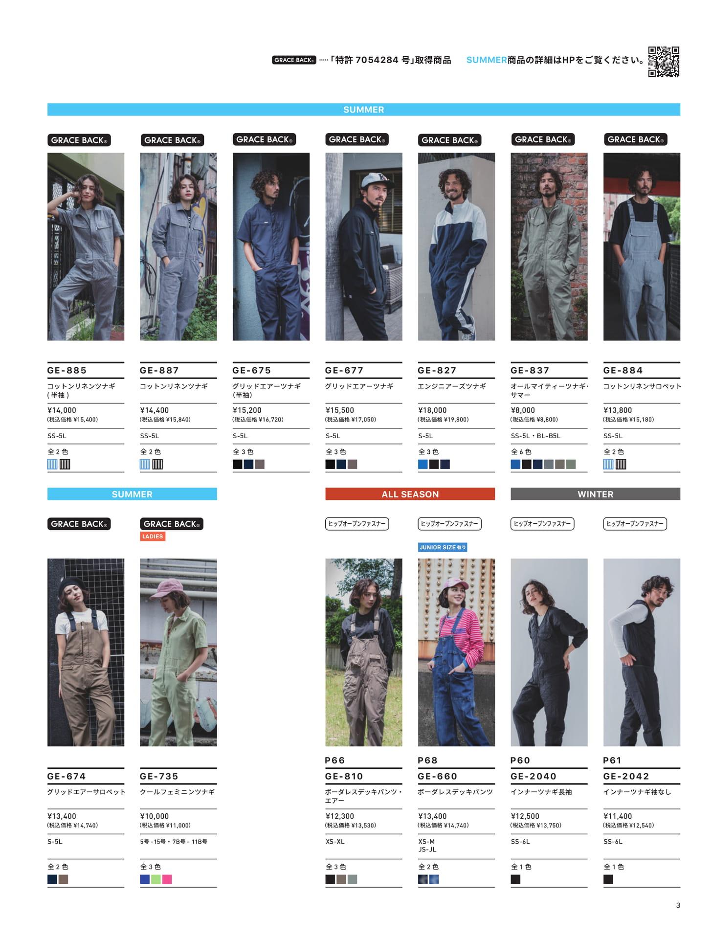 LINE UP(後半)(5ページ目)