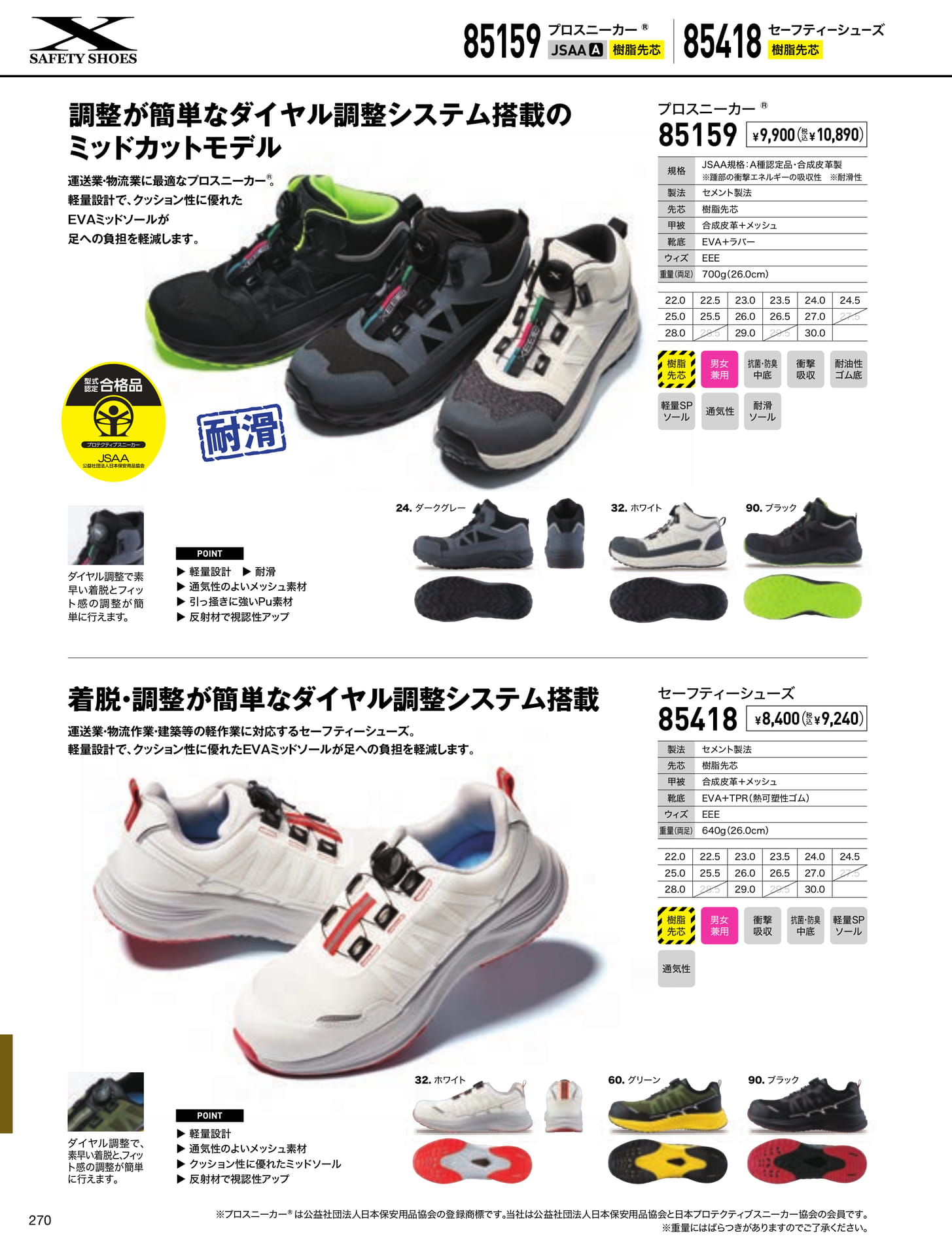 プロスニーカー(270ページ目)