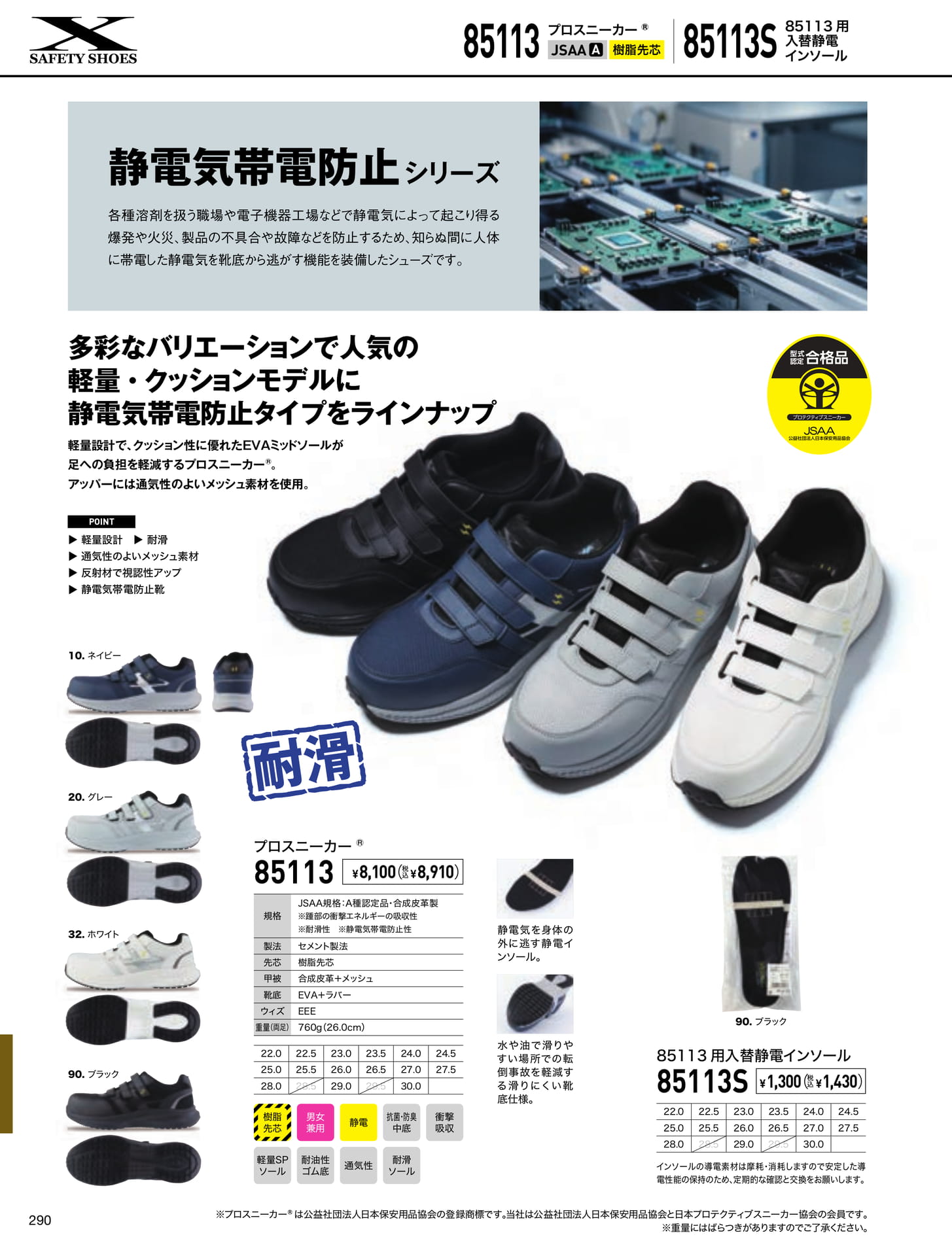 静電気帯電防止シリーズ(290ページ目)