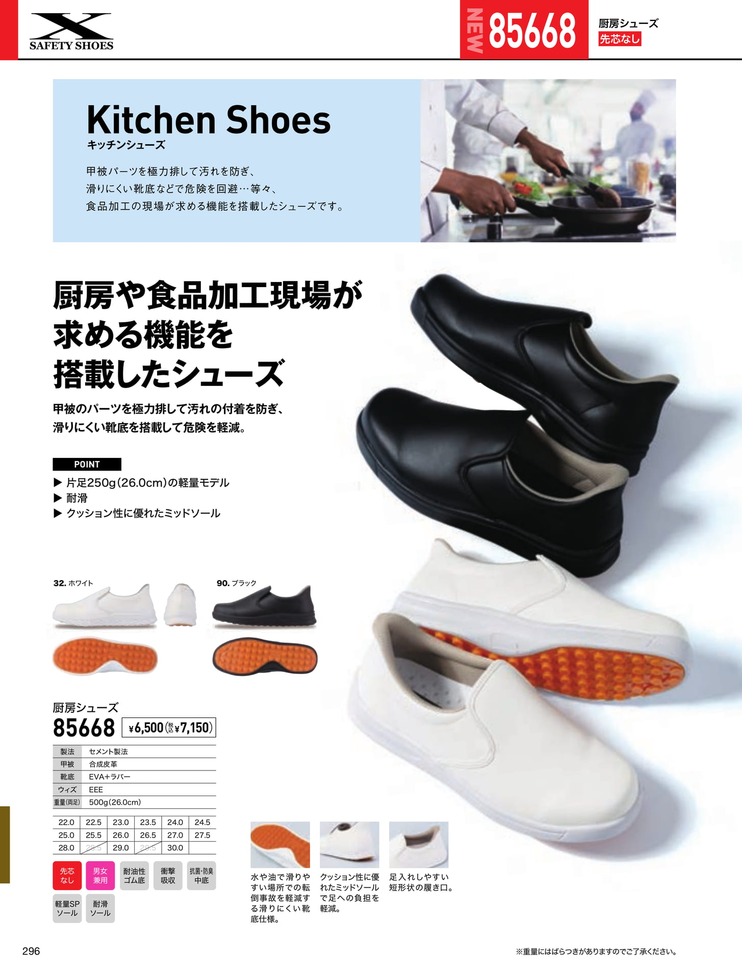 キッチンシューズ(296ページ目)