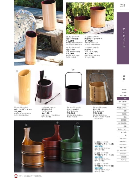 P202 酒器 - アイスペール(203ページ目)