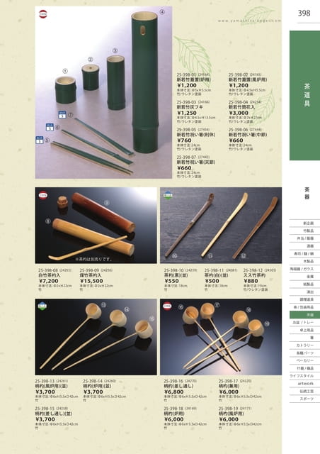 P398 茶器 - 茶道具(399ページ目)