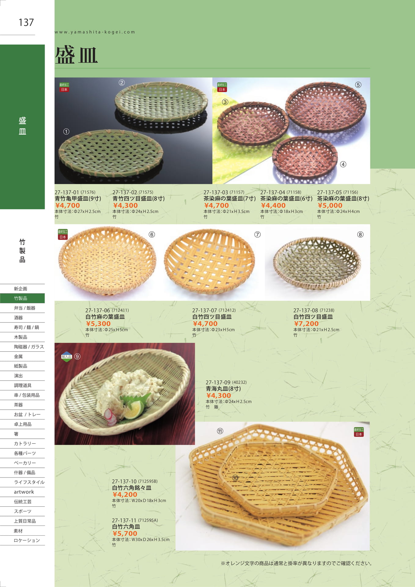 盛皿（138ページ目）