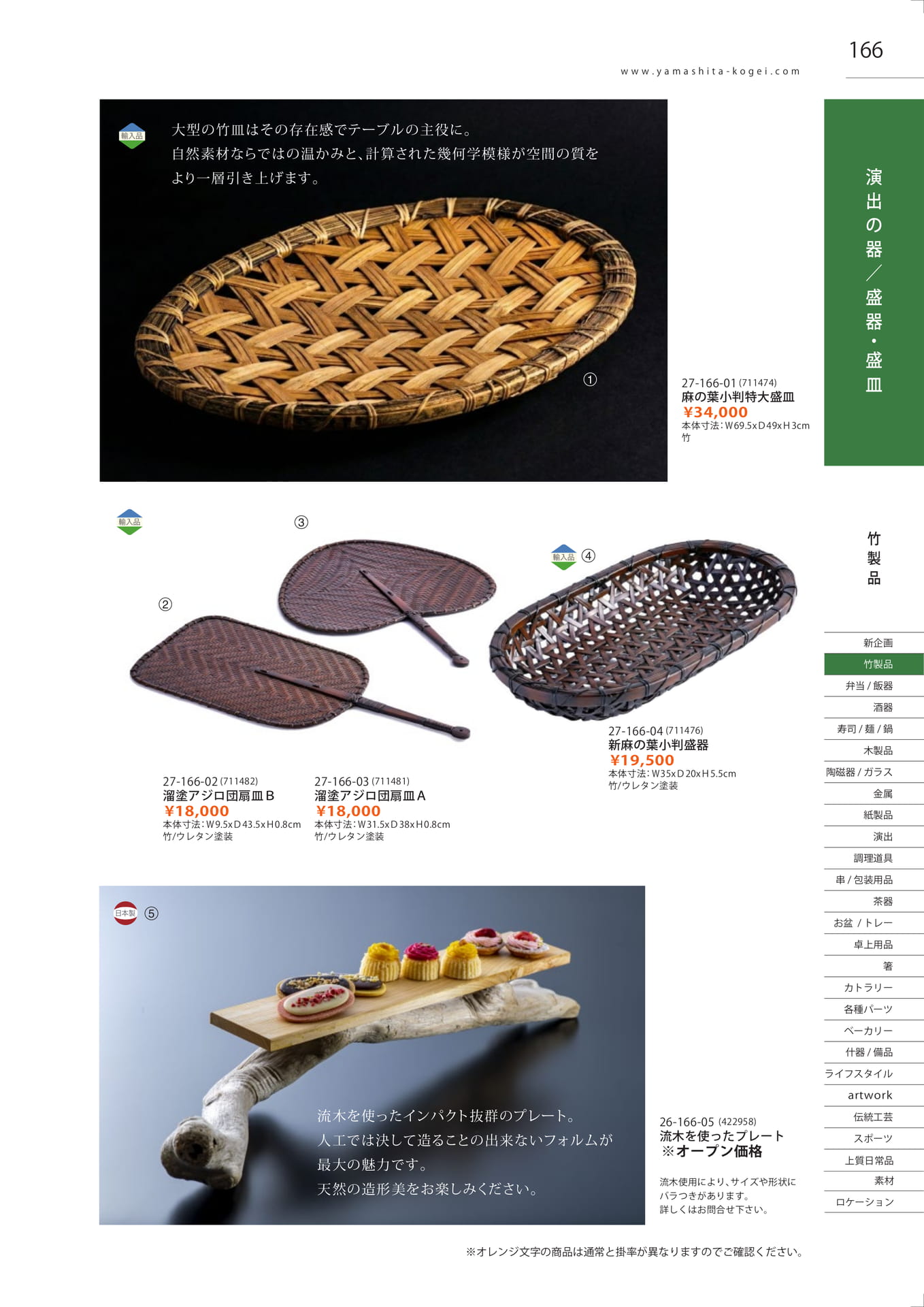 盛器・盛皿（167ページ目）