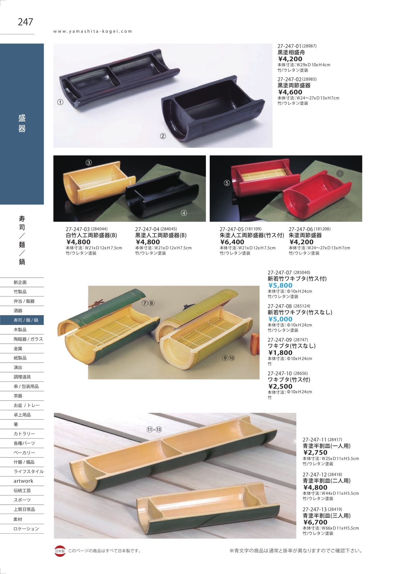 盛器（250ページ目）