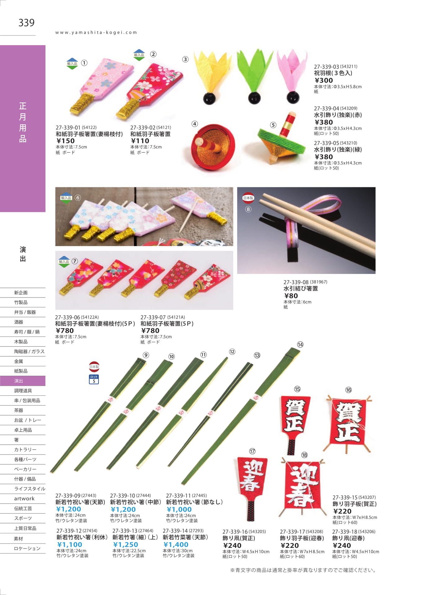 お正月飾り・門松（342ページ目）