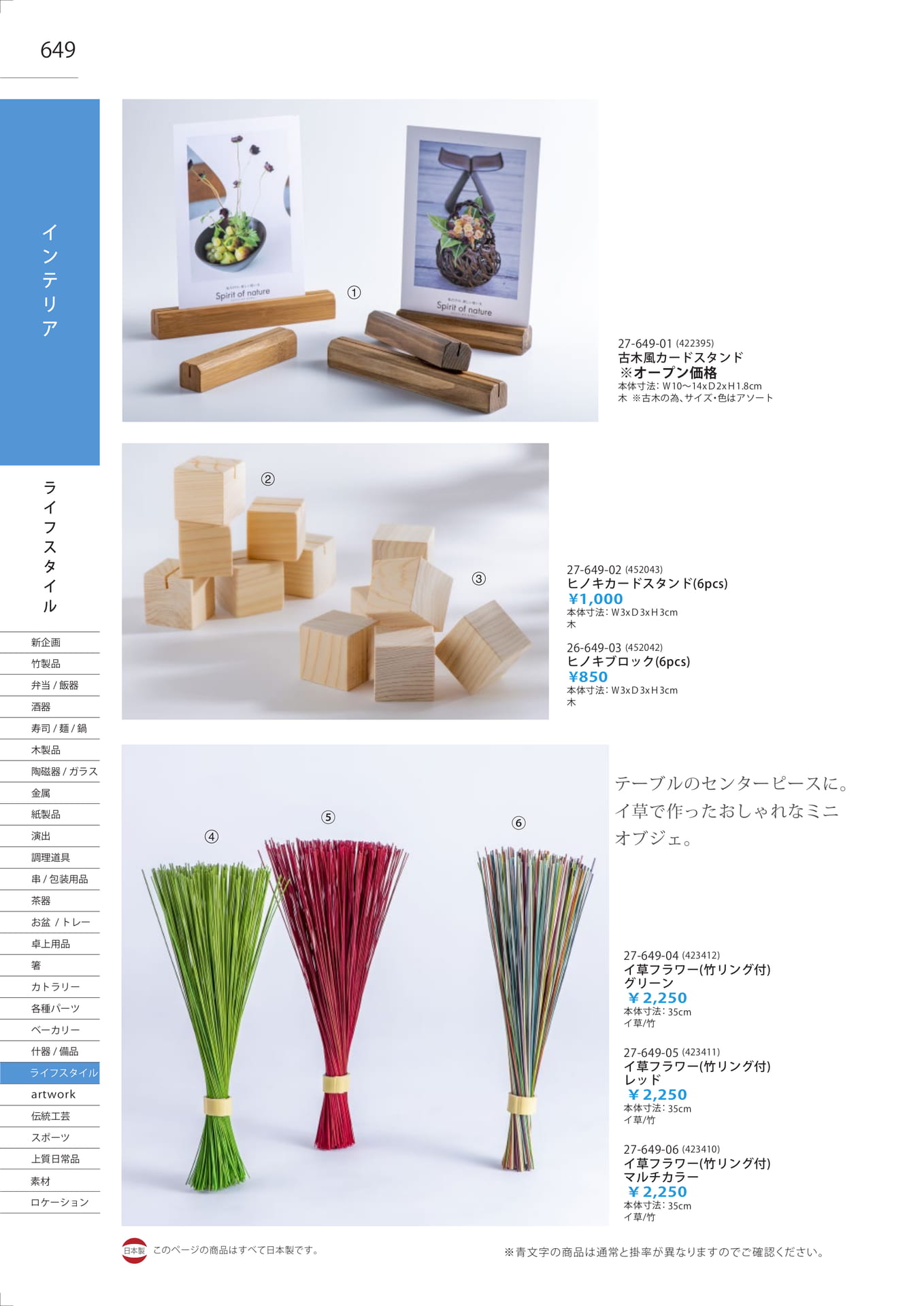 文具／インテリア小物（656ページ目）