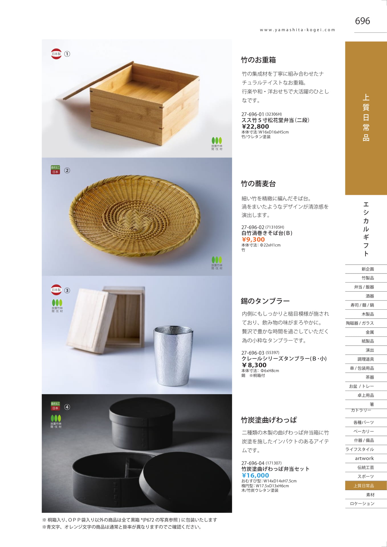 上質日常品（703ページ目）