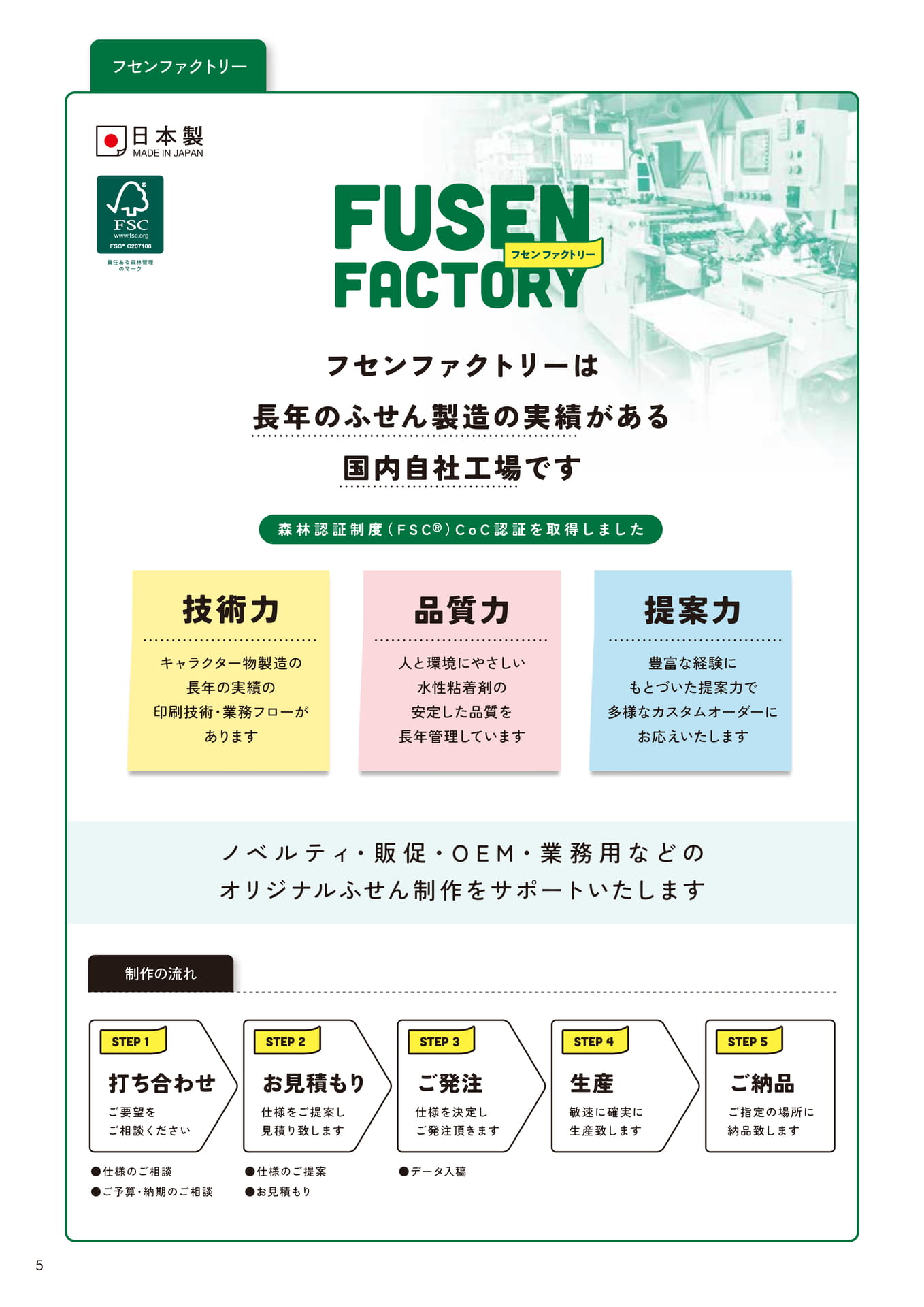フセンファクトリー（8ページ目）