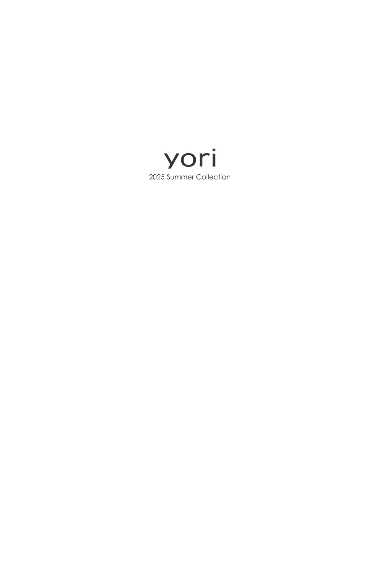 yori 2025 Summer Collection | ebook5