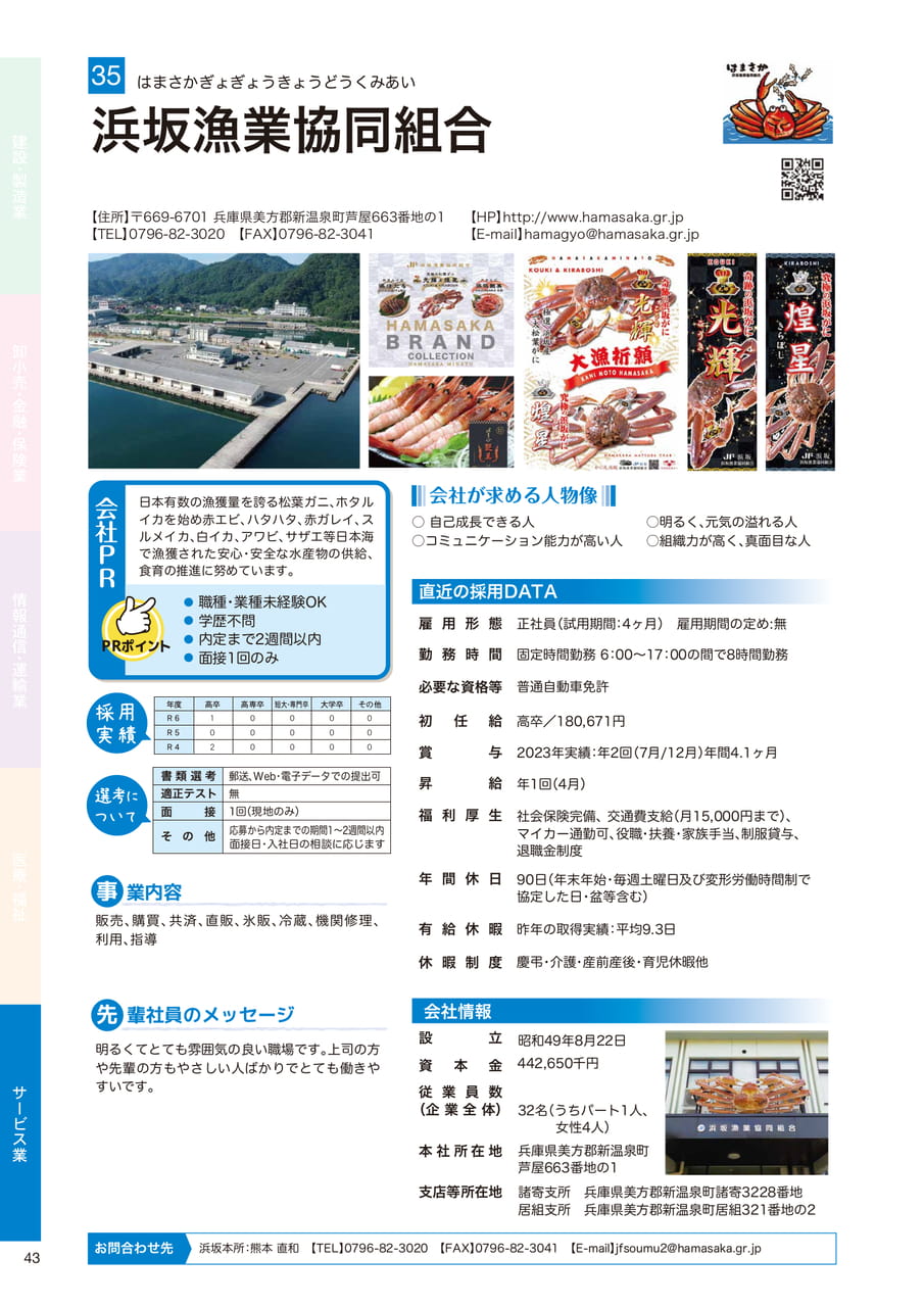 浜坂漁業協同組合（44ページ目）