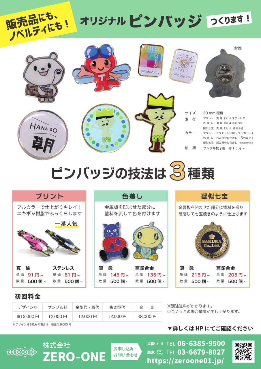 ピンバッジ（75ページ目）